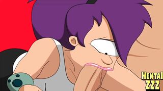 TURANGA LEELA SUCKING COCK (FUTURAMA PORN) - 4 image