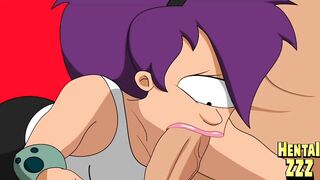 TURANGA LEELA SUCKING COCK (FUTURAMA PORN) - 5 image