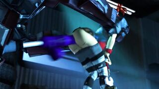 A Girl And Her Giant Buttsex Robot