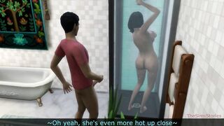 Sims 4, Indian stepson fucks hard his indian stepmom in the shower - 2 image