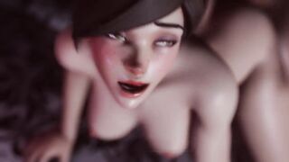 3D Tracer Hard Fuck Doggy Style Eye Roll Pleasure and Creampie (4K, 60FPS) - 9 image