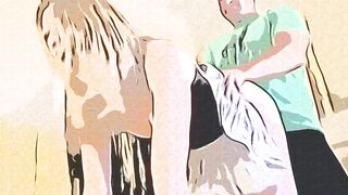 Slutwife pounded from behind in this amatuer toon porn clip... - 4 image