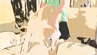 Slutwife pounded from behind in this amatuer toon porn clip... - 8 image