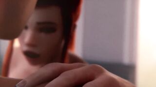 3D BRIGITTE Wanted To Play a Joke On a Guy But He Immediately Drove Her Dick Into Anal And Creampie - 3 image