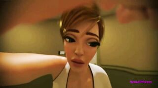 Busty Futanari MILF Play With Cocks [ Amazing Hentai Sex ] - 3 image