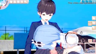 [Eroge Koikatsu! ] Re Zero Rem (Re Zero Rem) rubbed breasts H! 3DCG Big Breasts Anime Video (Life in a Different World from Zero) [Hentai Game] - 6 image