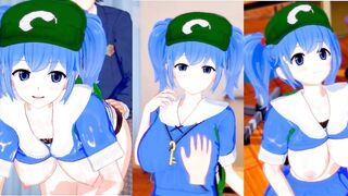 [Eroge Koikatsu! ] Touhou Kawashiro's boobs rubbed H! 3DCG Big Breasts Anime Video (Touhou Project) [Hentai Game Toho Substitute] - 10 image