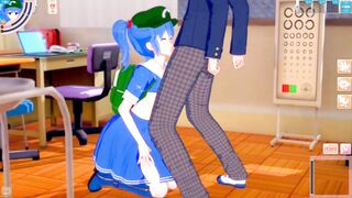 [Eroge Koikatsu! ] Touhou Kawashiro's boobs rubbed H! 3DCG Big Breasts Anime Video (Touhou Project) [Hentai Game Toho Substitute] - 5 image