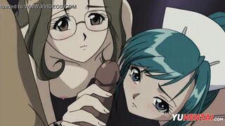 Teen makes threesome with doctor | Anime hentai - 6 image