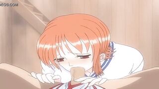 One Piece - Nami Blowjob - - 6 image