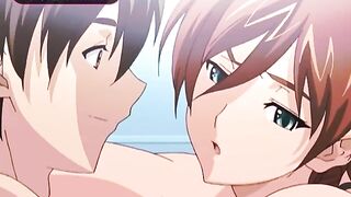 Hot anal with a classmate in the shower - 2 image