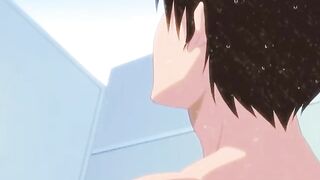 Hot anal with a classmate in the shower - 6 image