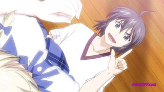 Hot Blonde Stepsister Need Cock And Fuck With Stepbrother [ Uncensored Hentai ] - 6 image