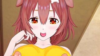Fucking Vtuber Sexy Girl Korone Inugami Many Times Until Creampie - Anime Hentai 3d Compilation - 2 image