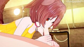 Fucking Vtuber Sexy Girl Korone Inugami Many Times Until Creampie - Anime Hentai 3d Compilation - 3 image