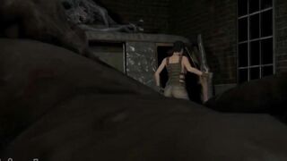 TOMB RAIDER AND METRO EXODUS CROSSOVER FUCKING IN THE ASS - 10 image