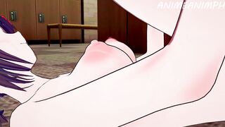 Kobeni Higashiyama from Chainsaw Man Gets Fucked by Denji with Creampie - Anime Hentai 3d Uncensored - 7 image