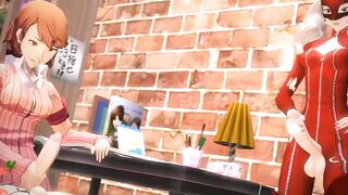 2 WOMEN MASTURBAN SEX ANIME FUTANARI - 4 image