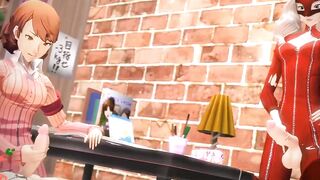 2 WOMEN MASTURBAN SEX ANIME FUTANARI - 9 image