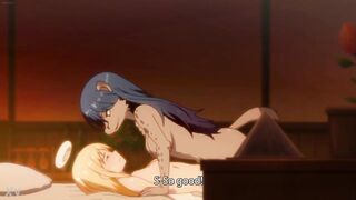 Interspecies Reviewers - Crimvael and Elza yuri scenes - HENTAI VERSION UNCENSORED - 5 image