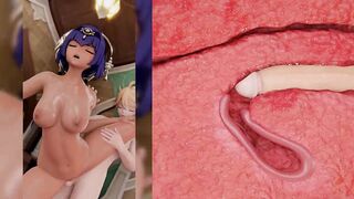 3D Hentai: Genshin Impact Candace Hard Fucked And Get Creampied Uncensored Hentai - 9 image