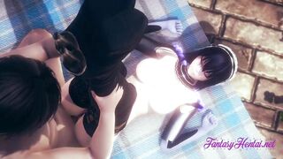 Fairy Tail Hentai 3D - Ultear Milkovich gets fucked and cum on her tits - Anime Porn Video - 7 image