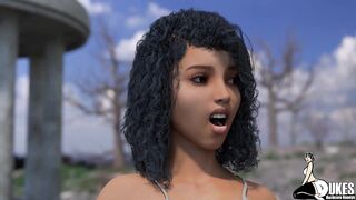 Grandpa gets some head from a Latina Masseuse - 2 image