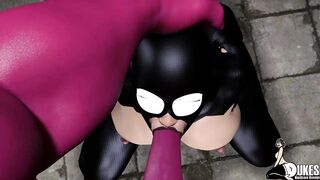 A big booty alien agrees to take long dick to beat a meddling superhero - 5 image