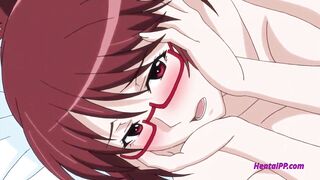 Sexy Redhead Teacher Fuck With Boy [ Uncensored Hentai ] - 4 image