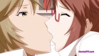 Sexy Redhead Teacher Fuck With Boy [ Uncensored Hentai ] - 8 image