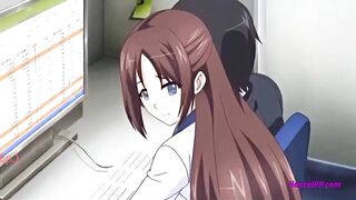 After Work Sex With Horny Secretary [ Hentai ] - 2 image