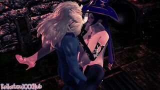 Mona's Adventure | Hillichurl & Tentacles fucks mona Genshin Impact Hentai - 4 image