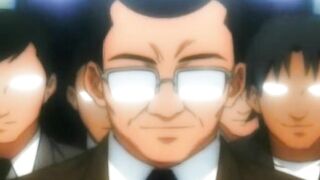 Anime schoolgirl fucked by multiple dicks - 6 image