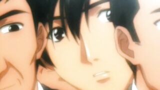 Anime schoolgirl fucked by multiple dicks - 7 image