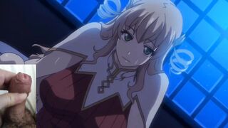 Jerking off to hentai femboy blowjob and footjob - 6 image