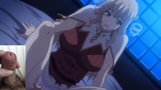 Jerking off to hentai femboy blowjob and footjob - 7 image