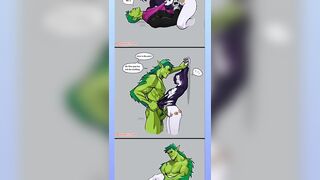 Adult T. Titans Thicc Raven Comic Porn- Cartoon - 2 image
