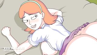 Rick and Morthy - Jessica with a big ass fucks with Morthy in her room (cartoon porn) - 3 image