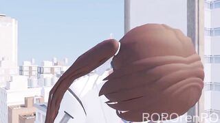 ROROrenRO - Breast expansion Giantess growth - 2 image