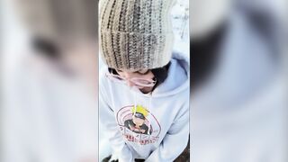 All smiles and blowjobs on snow days ! - 3 image