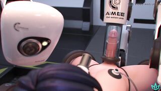 Futa Ahri Milked by Dominating AI - 7 image