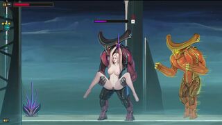 Dark Star act hentai game gameplay . Cute girl in sex - 1 image