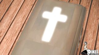 A freaky Latina and a sexy Vampire give the pussy away to horny BBC's - 7 image