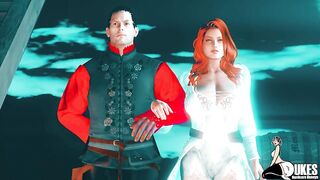 A freaky Latina and a sexy Vampire give the pussy away to horny BBC's - 8 image