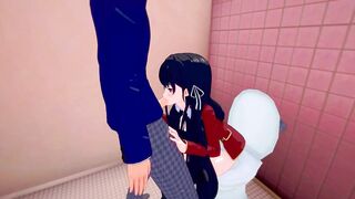 Suzune Horikita gives in the toilet Classroom of the Elite - 6 image