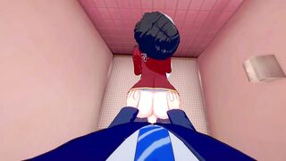 Suzune Horikita gives in the toilet Classroom of the Elite - 8 image