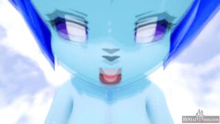 Big tits Vaporeon (Pokemon) likes cock (POV) - Hentai Hot Animations - 5 image