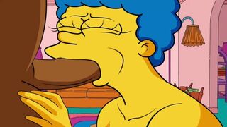 MARGE SUCKS A BLACK COCK (THE SIMPSONS) - 1 image