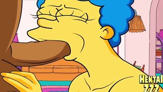 MARGE SUCKS A BLACK COCK (THE SIMPSONS) - 2 image