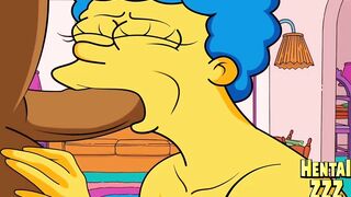 MARGE SUCKS A BLACK COCK (THE SIMPSONS) - 3 image